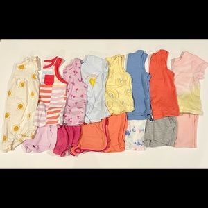 Lot of 18mo girls outfits, 15 pieces